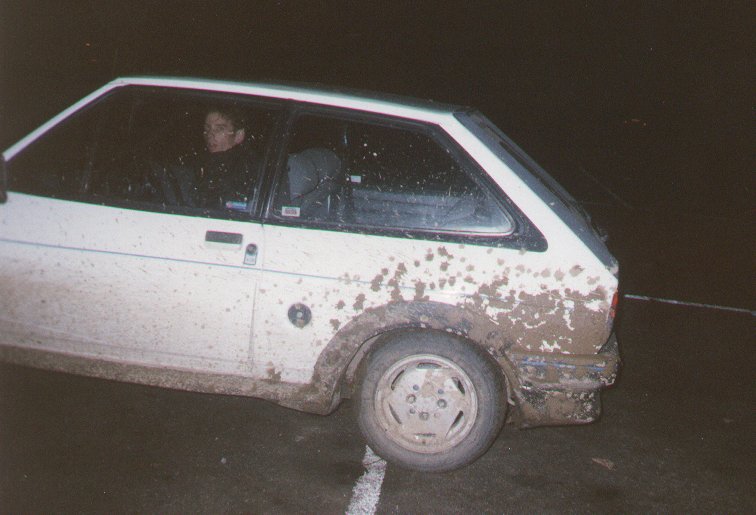 A muddy xr2, with dave lookin shocked ?