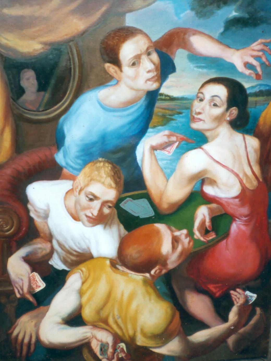 the dice man close up